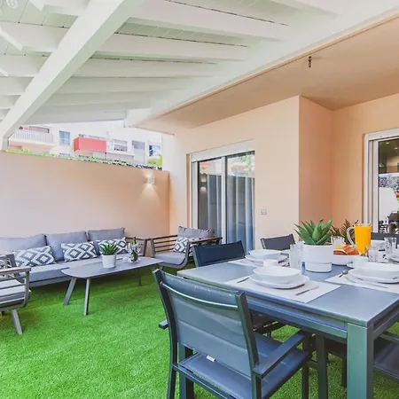 Townhouse Sunset - Pool Area, Chill Out Terrace And Bbq Tatil Evi Puerto de Santiago (Tenerife)