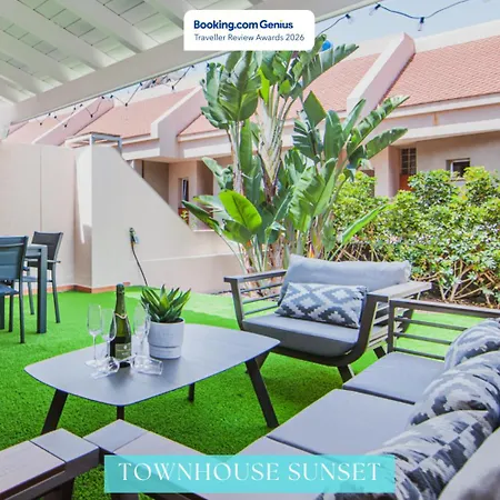 Townhouse Sunset - Pool Area, Chill Out Terrace And Bbq * Puerto de Santiago (Tenerife)